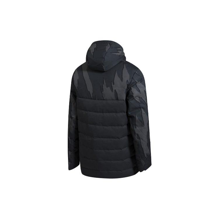 adidas Jachetă termică cu puf Real Madrid Bărbați Negru GD4258