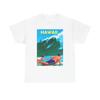 Men's and Women's T-shirts Hawaii Surfing Graphic