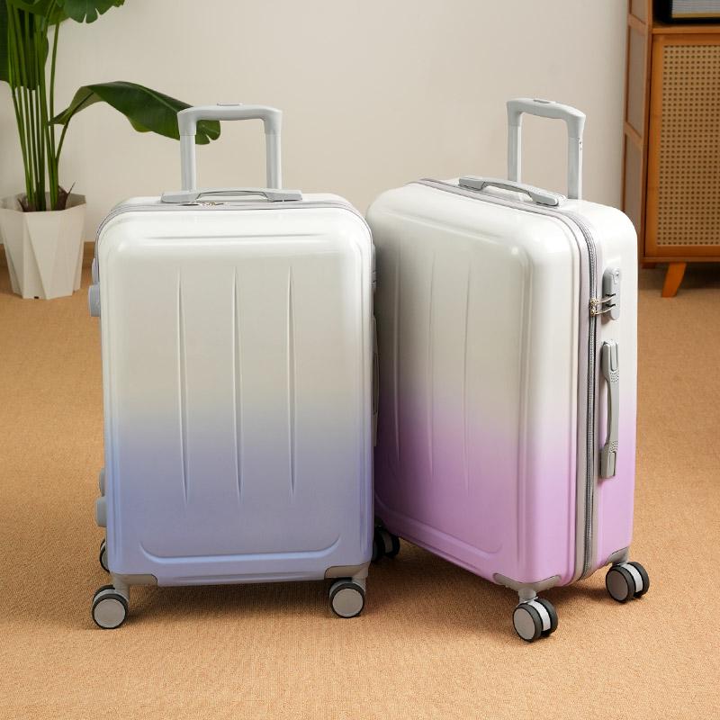 Lightweight Student Carry-On Suitcase with Universal Wheels - Large Capacity Pull-Rod Design
