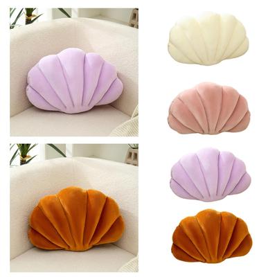 Decorative Pillow Seashell Pillow Floor Cushion Desk Chair Cushion Handmade for Stuffed Pillow Car Dorm Reading Sleeping