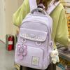 Schultasche hoher Wert Dopamin süßes Mädchen Rucksack Campus Mittelstufe Oberschule Schüler Schultasche Mädchen Rucksack mit großer Kapazität