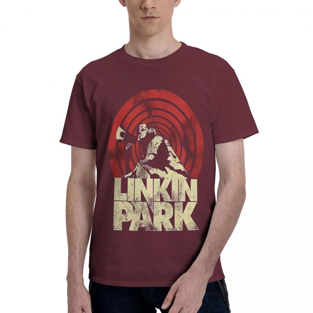 LinkinPark Rock Band 100 Cotton Casual Breathable Confortable Top Funny Mens TShirt Graphic Tee