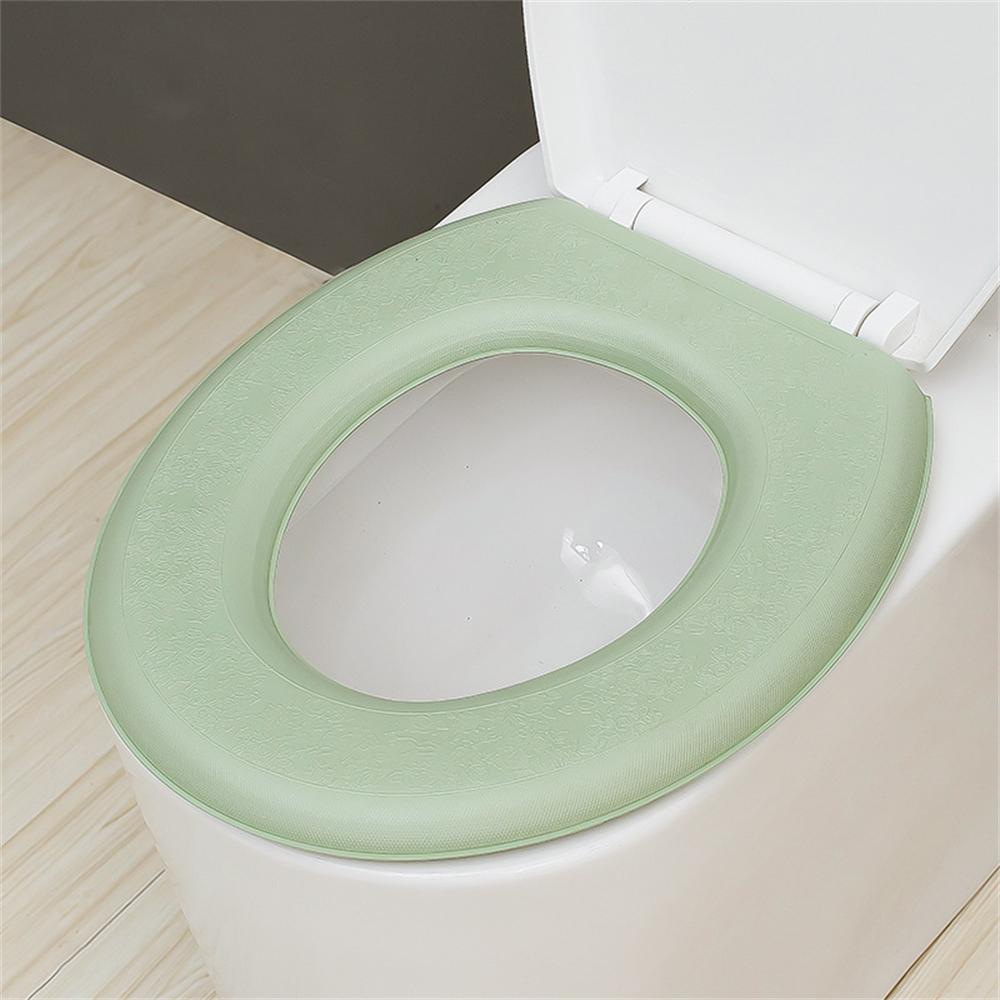 Waterdichte Zachte Toiletbrilhoes Badkamer Wasbare Closetzitting Mat Kussen O-vorm Toiletbril Bidet Toiletdeksel Accessoires