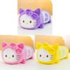 Swiss Roll Kt Cat Plush Pillow With Pp Cotton Filling For Kids And Adults