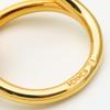 Used HERMES Scarf Ring Jumbo Metal 8.0g Gold Plating