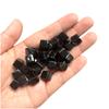 50Pcsset Solid Color Gold Black Blank Cube Square Corner Acrylic Dice Chess Piece Right Angle Sieve 8Mm Cube For Board Game
