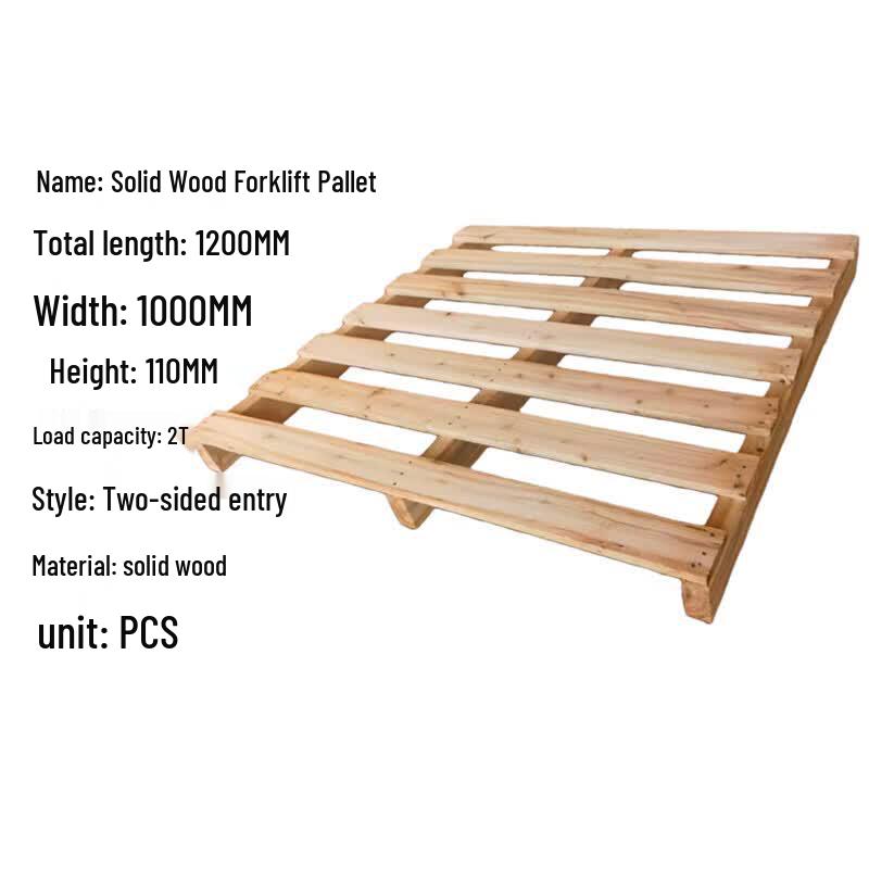 Solid Wood Forklift Pallet