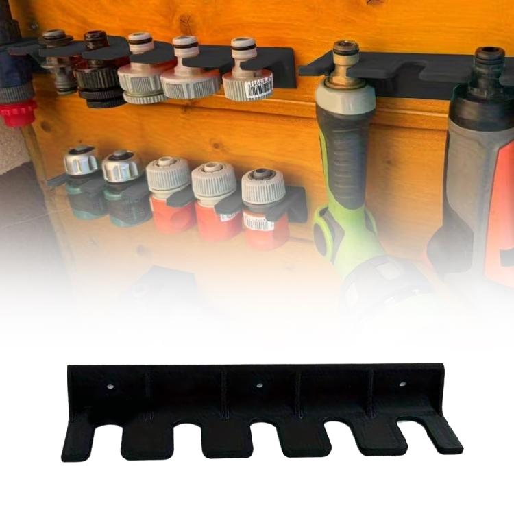 Durable Plastic Hose Guns Holder Stand Compact Storage Solution Garden Tool Organizers For Garden Accessories