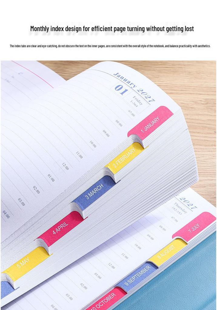 2027 Spanish-English Daily Planner & Journal Gift Set