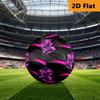 Black Pink Gradient Wave Size Soccer Ball High Elasticity Match Universal Unique Gift Purple Anime Art Football