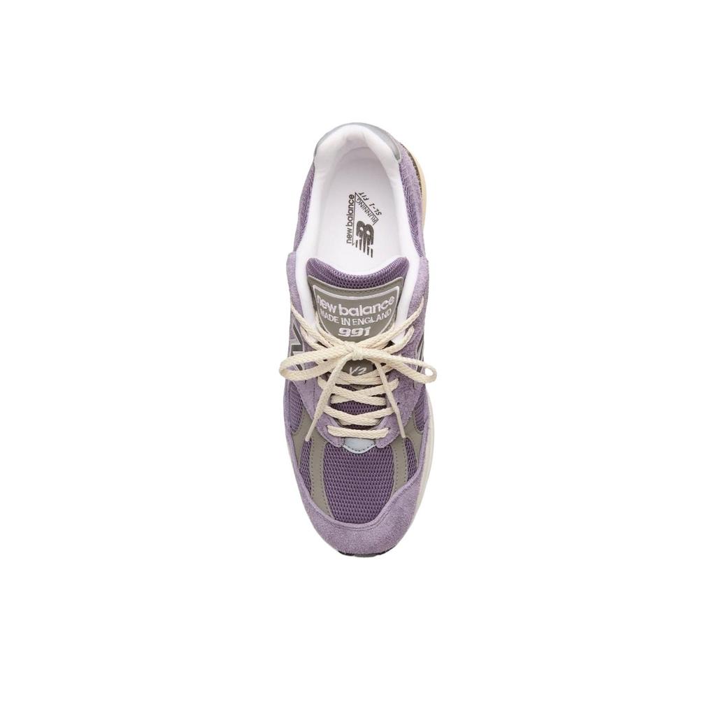 New Balance 991v2 Hergestellt in England Dämmerungs-Lila Salbei Unisex Sneaker U991LV2