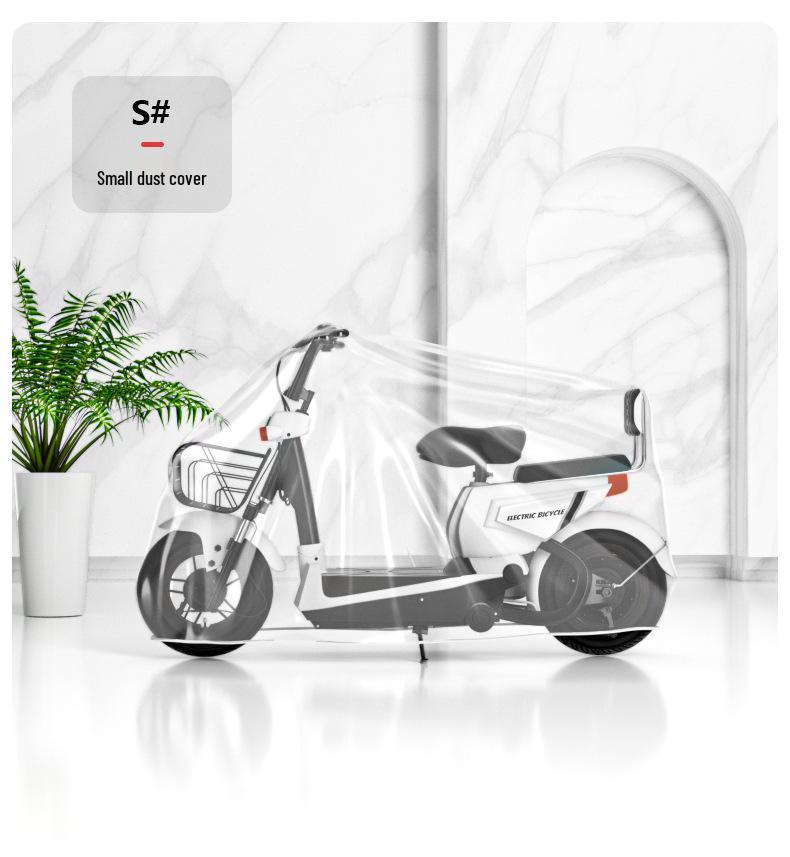 

Electric Scooter & Motorcycle Waterproof Seat Cover - Disposable, Rainproof, Dust-Proof Protective Plastic Cover