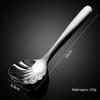 ZISIZ Diamond Pattern Large Shell Spoons Set