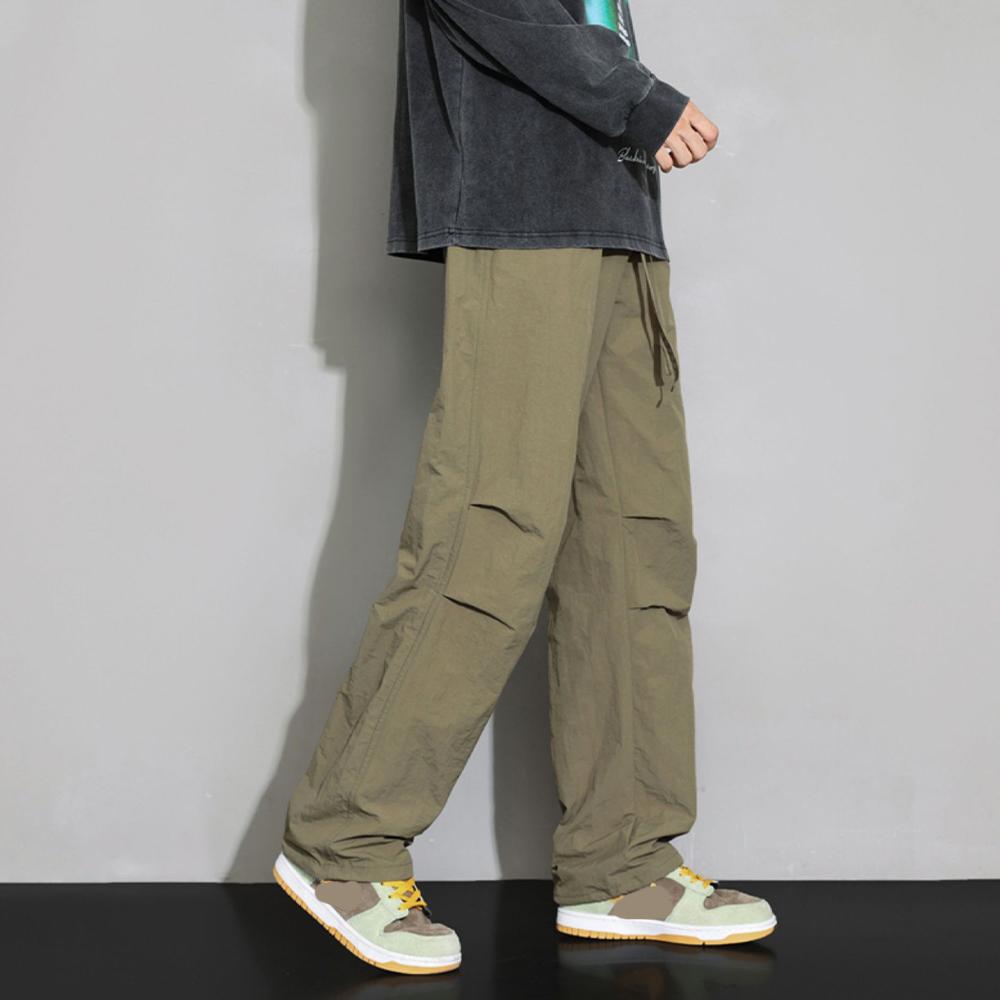 Мужские свободные брюки весна-лето спортивные повседневные брюки спортивные штаны — фото 3