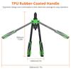 Proster Hand Riveter Compatible with Includes 150 Rivet Nuts Set, Two-Handed, M3, M4, M5, M6, M8, M10, etc., (Green)