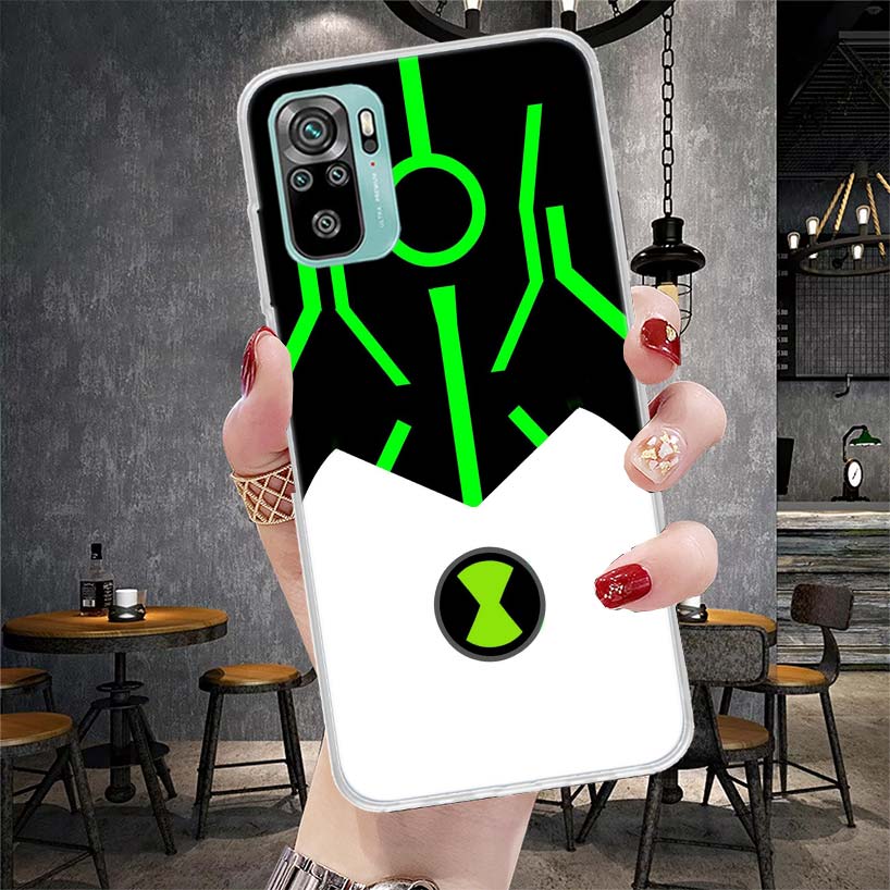 

Cartoon Ben 10 Soft Phone Case For Xiaomi Redmi Note 15 14 14S 13 12 Pro Plus 12S 11 11S 11E 10 10S 11T 5G Fundas Coque Redmi No Redmi Note 14 Pro 4G