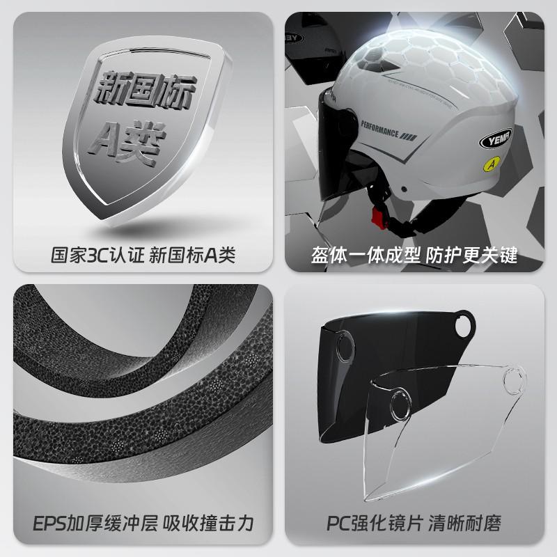 3C Certified Half Helmet Adults Electric Bike All Season Sun Protection Lightweight