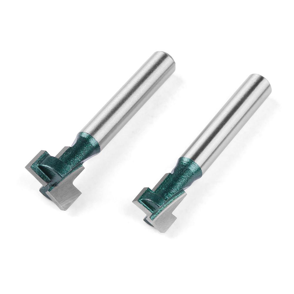 Keyhole Knife, Keyhole Knife, Photo Frame Hanging Hole Gong Knife, Trimming Machine, Woodworking Milling Cutter 6.35 Handle 6Mm 1/4