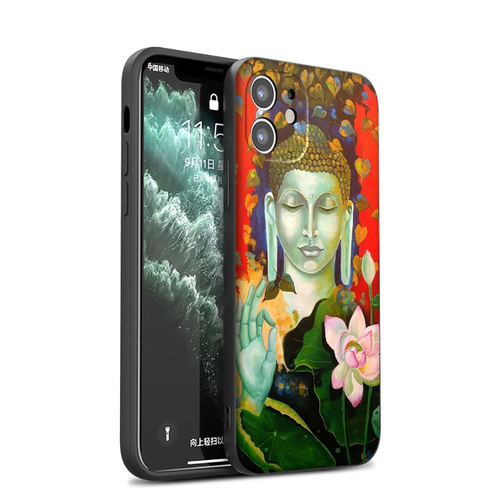 

GX45 Мягкий силиконовый чехол от Будды к Будде для iPhone 13 12 Mini 11 Pro XS Max XR X 8 7 6 6S Plus 5 5S SE 2020 iPhone 13 Pro Max