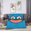 Dragon Quest Slime Face Blanket Quality Super Soft  Throw Blanket Winter Airplane Travel Bedroom Novelty Bedspread