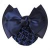 Women Pro Bow Barrette Hair Clip Cover Bowknot Bun Snood Hairnet Hair Accessory