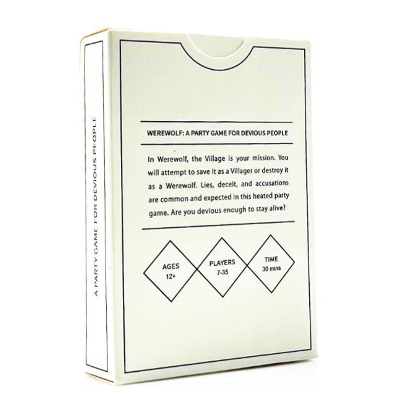 Werewolf A Party Card Game For Devious People BRAND NEW