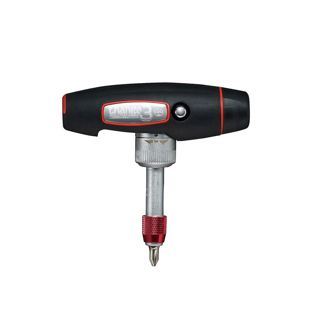 Best Ratchet Change 3-Way Driver, 3, Red, CR3-04590R