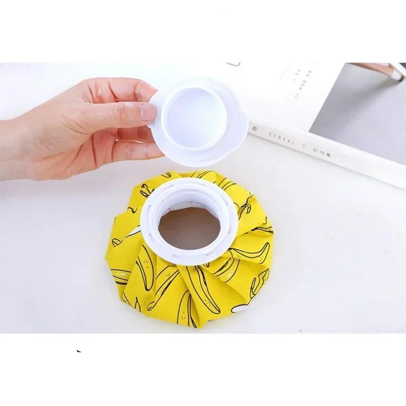 Niedliche Cartoon-Kühlpacks Vielseitige Kalt- und Warmkompressen Sommer Mini Sport Kühlendes Wasserinjizierbares Eis Verpackung Wiederverwendbar