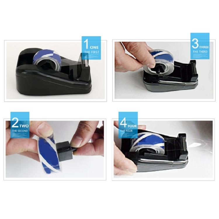 Paper Tape Cutter Portable Tape Dispenser Packaging Tape Dispenser School Ofice Supplies Tape Cutting Tool