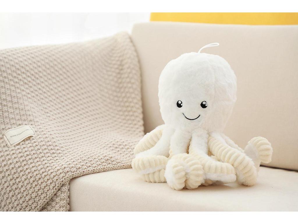 UK Baby Octopus Plush Soothing Doll Toy - Ocean-Themed Gift for Children