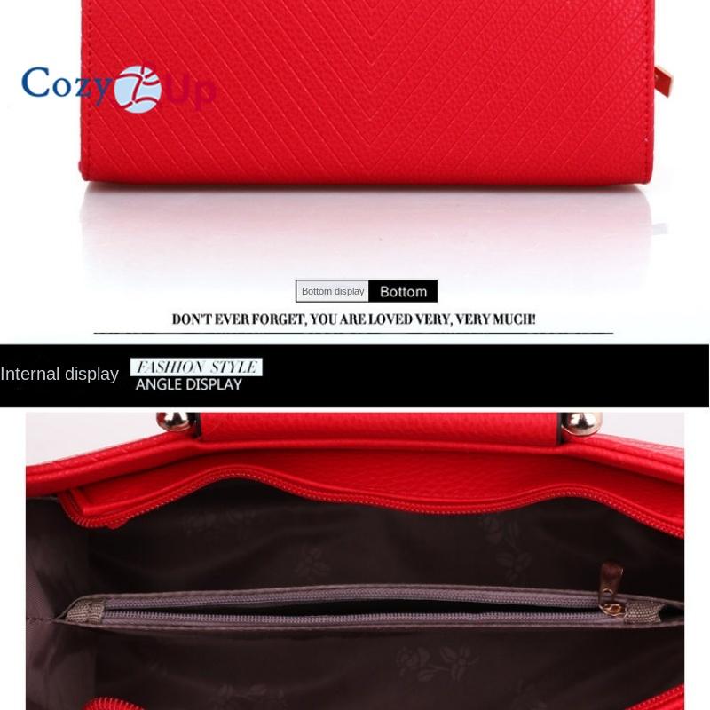 Cozy Up bedruckte kleine Handtasche, koreanische Ausgabe, vereinfachte Hirschbrauttasche, Umhängetasche für Damen mit einer Schulter