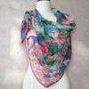 Used Kenzo stole shawl floral print large scarf