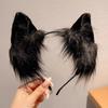 Kawaii Cat Ear Headband Cute Plush Hairband Holiday Dress Up Christmas Animal Ear Hoop Children's Hair Accessories Cosplay Gifts