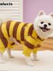 Pet Clothes for Dogs and Cats - Autumn Winter Transformation Outfit Teddy Bear Poodle French Bulldog Fleece Medium Dog