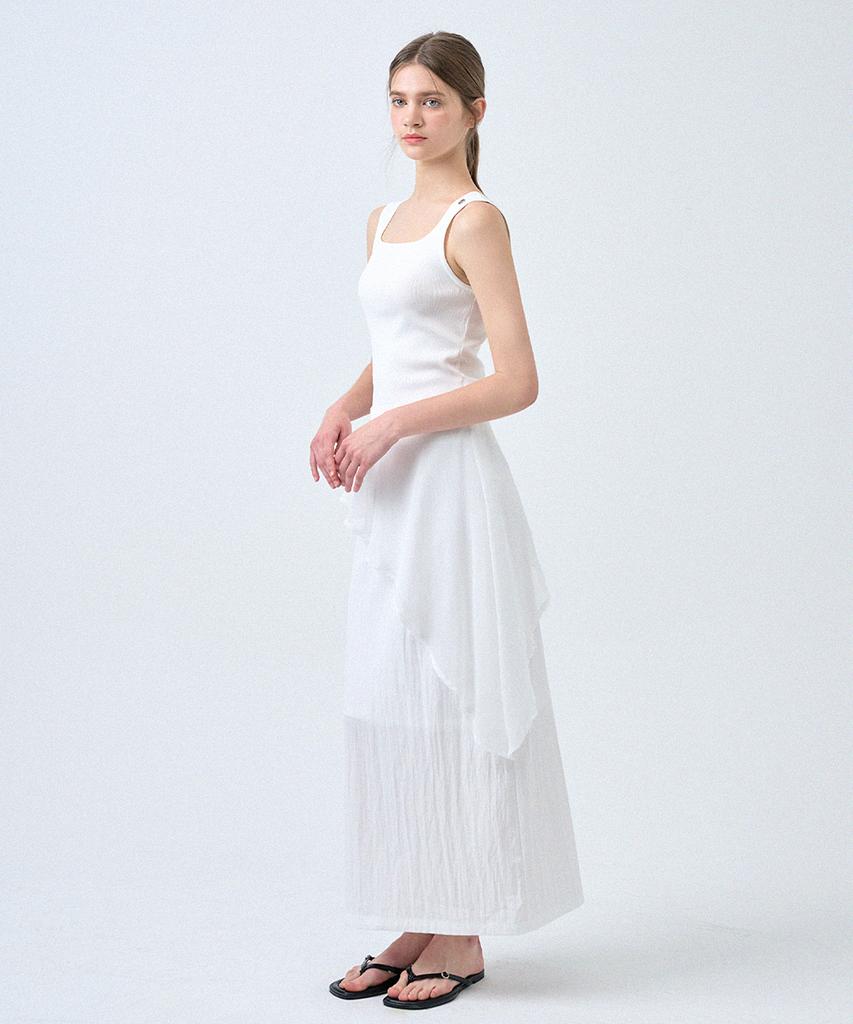Micene Elara Layered Long Skirt