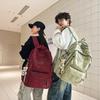 Schoolbag Large Capacity Backpack Men's Trend Fashion College Student Commuter Backpack Niche Design Student School Bag