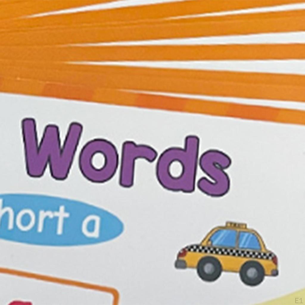 CVC Words Learning Cards Educational Flashcards Esl Teaching Materials for Classroom Students