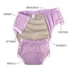 Reusable Cotton Incontinence Underwear Adults Washable Leak-Proof Soft Breathable Pant Style Diaper