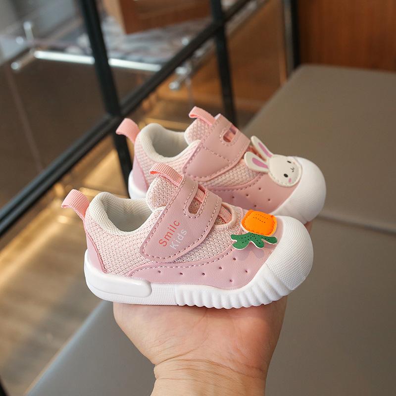 

Baby girl s toddler shoes, infant shoes, spring and autumn models, soft sole, non-slip0-1One year old2Infant and toddler boys shoes for spring 16 розовый