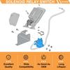 12VDC 4-Terminal Continuous Solenoid Relay Switch for Yamaha G22-G29 Gas Golf Cart YDRA JW1-H1950-00-00 JF2-H1950-00 JR3-H1950-00-00 Trombetta