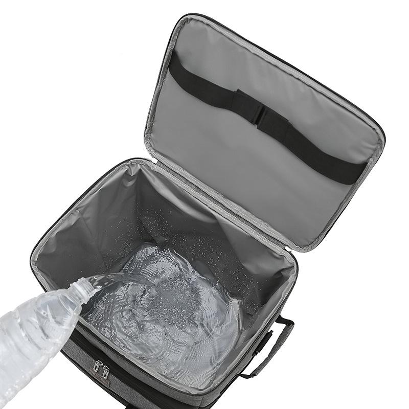 2021 Large Rolling Insulated Picnic & Food Delivery Bag with Wheels