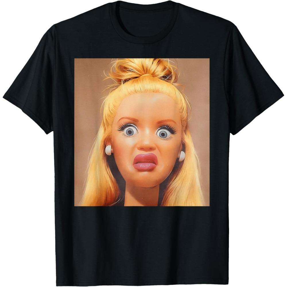 Meme T-Shirt Men's and Women's Summer Cotton Clothing Fashion Fun Round Neck Short Sleeved Tee Streetwear