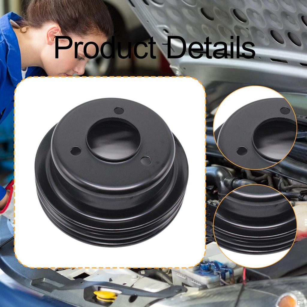 Crankshaft Pulley Replace Parts Premium Spare Easy to Install High Performance Crank 2