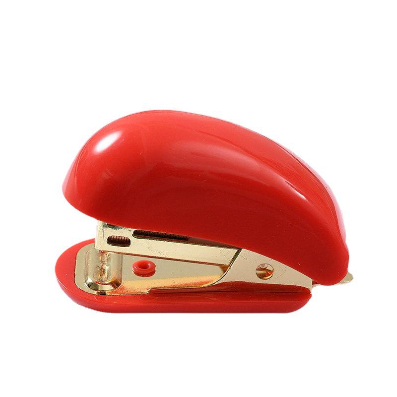 Cross-Border Christmas Mini Stapler Set: Red, Green & Gold No. 12, Creative Office Gift