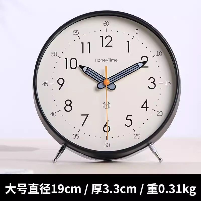 Simple Desktop Clock Mute Creative Living Room Placed Desk Clock Decorative Ornaments Table Clock Watch Home Decoration