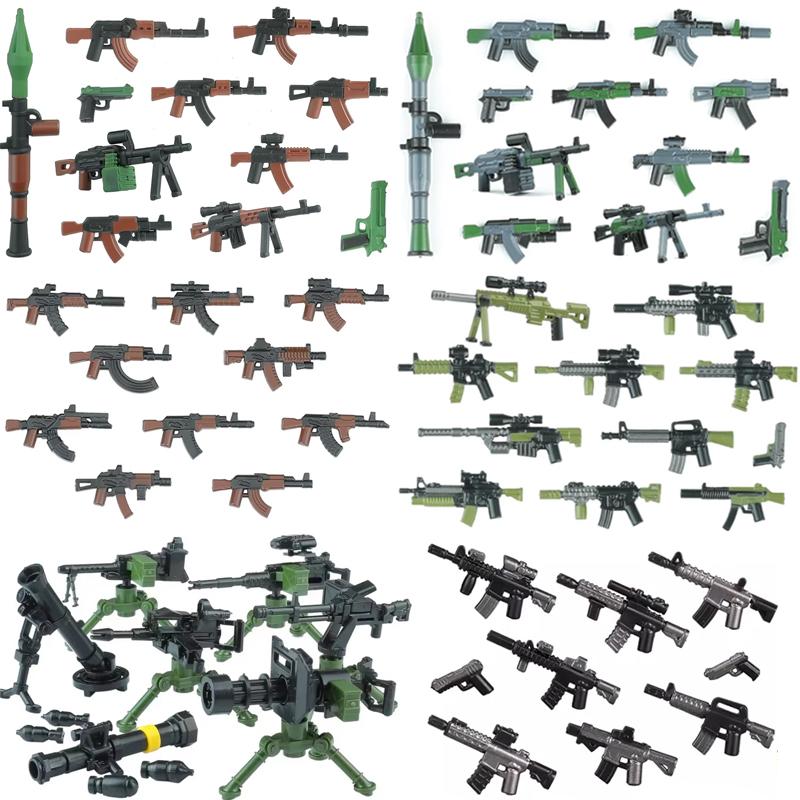 Askeri Ordu Figürleri Yapı Taşları SWAT Hayalet Komando Özel Kuvvetler Askeri Silahlar Silah Şapka Kalkan Kemer AK Mini Tuğlalar Oyuncak