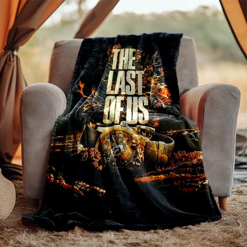 Lost Flannel Blanket Soft Warm All-Season Throw, Design for Camping, Car Travel, Hiking Sofa, Bed, Office Perfect Gift for Parties