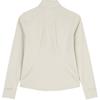 Anta Solid Color Stand Collar Zipper Long Sleeve Jacket Women Jackets Chalk-White 962437708-2