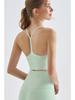 Lulu Women's Nude Feel Sports Yoga Camisole - Elastic, Shockproof, Thin Strap.