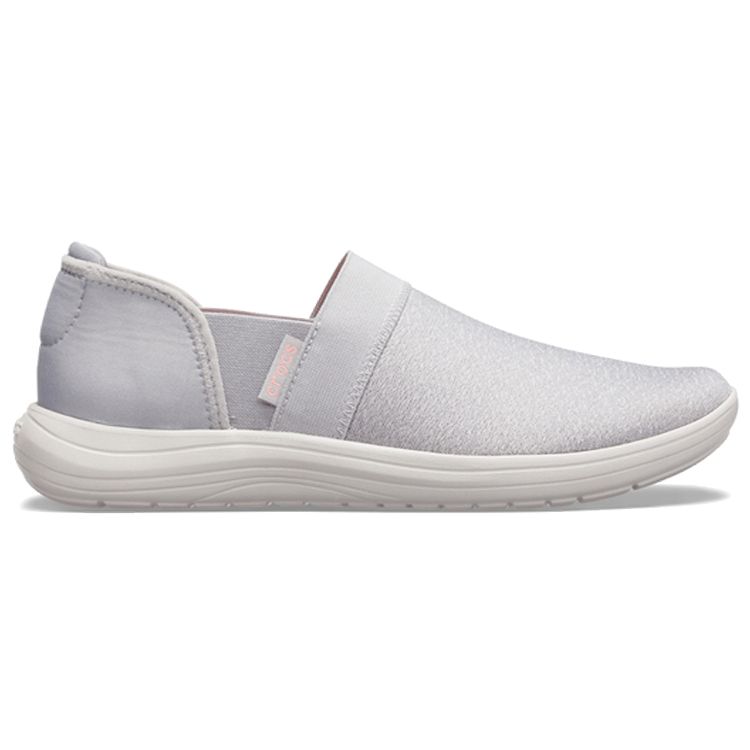 Crocs Reviva Comfortable Breathable Sports Casual Shoes Women Shoes Light-Gray 205804-01S